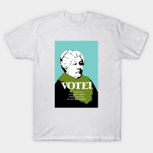 Vote! Elizabeth Cady Stanton T-Shirt